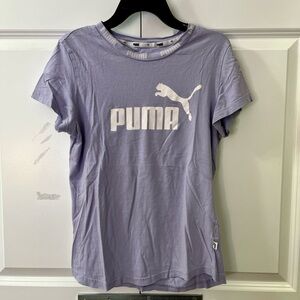 Puma Women's Light Purple Short Sleeve Tee
